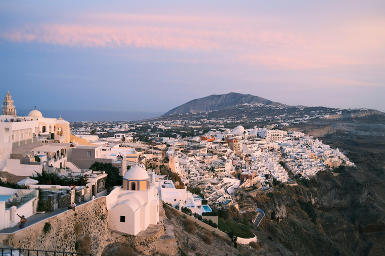 Visite unique de 3 heures de Santorin pour les passagers d&#039;un bateau de croisière