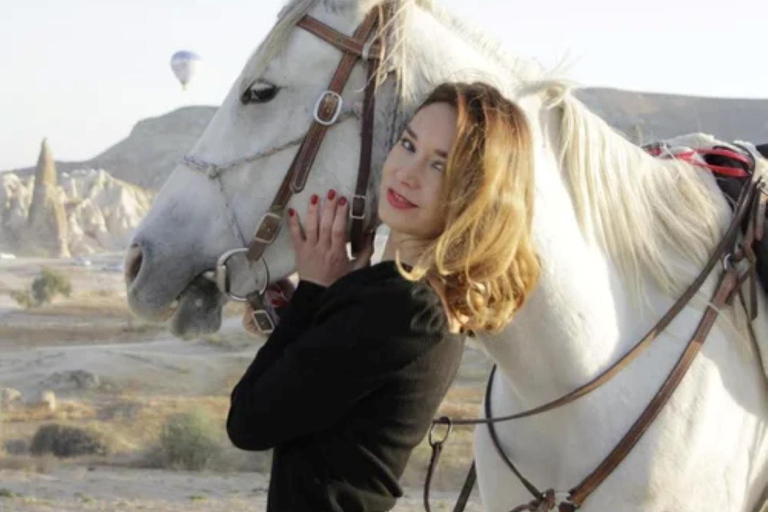 Cappadocia: Sunset Horseback Riding Tour with Transfer