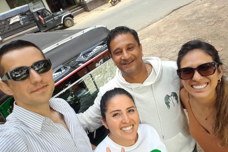 From Kandy : Pinnawala & Ambuluwawa Tower Tuk Tuk Tour