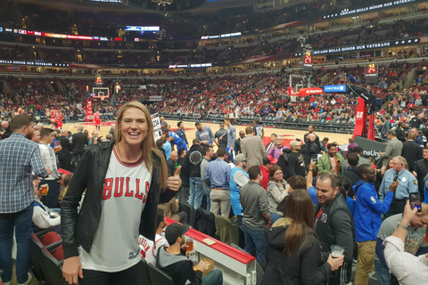 Chicago: Chicago Bulls Basketball Game Ticket Lower Baseline