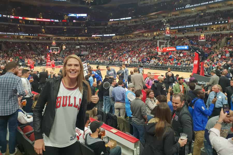 Chicago: Chicago Bulls Basketball Spiel Ticket. Foto: GetYourGuide