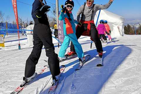Zakopane: lezione di sci sul Gubałówka per principianti