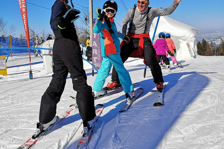 Zakopane: lezione di sci sul Gubałówka per principianti