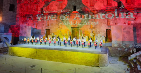 Kemer: Fire of Anatolia Dance Show with Dinner and Transfer
