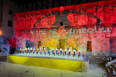 Alanya: Fire of Anatolia Dance Show with Dinner and Transfer Ticket + Transfer + Dinner