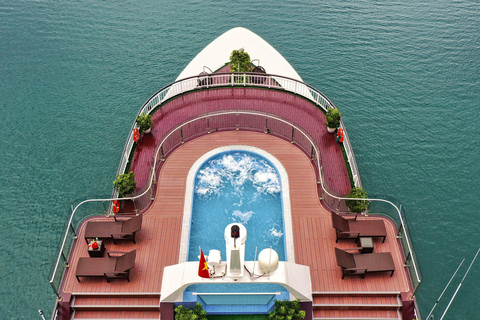 2/3-Day Halong & Lan Ha Bay Dora 5* Cruise balcony, bathtub 2D1N Cruise without transfer