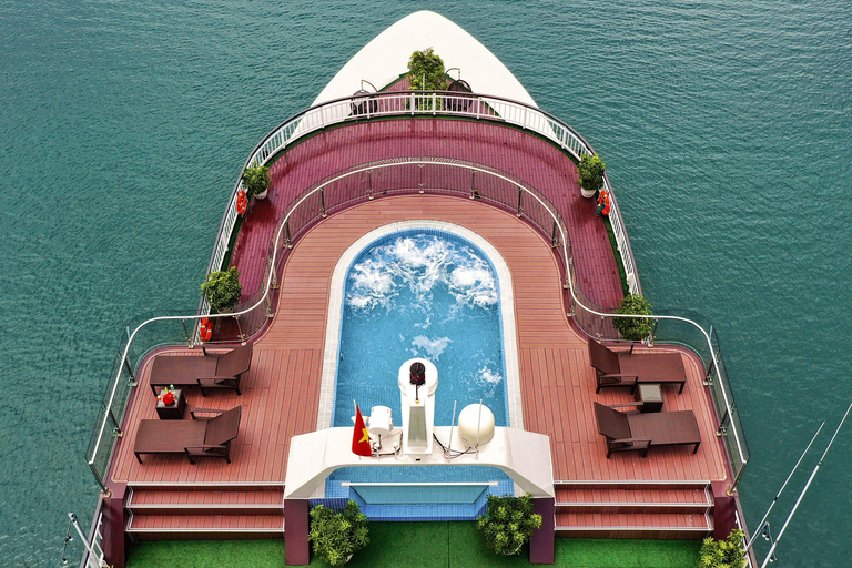 2/3-Day Halong & Lan Ha Bay Dora 5* Cruise balcony, bathtub 2D1N Cruise without transfer