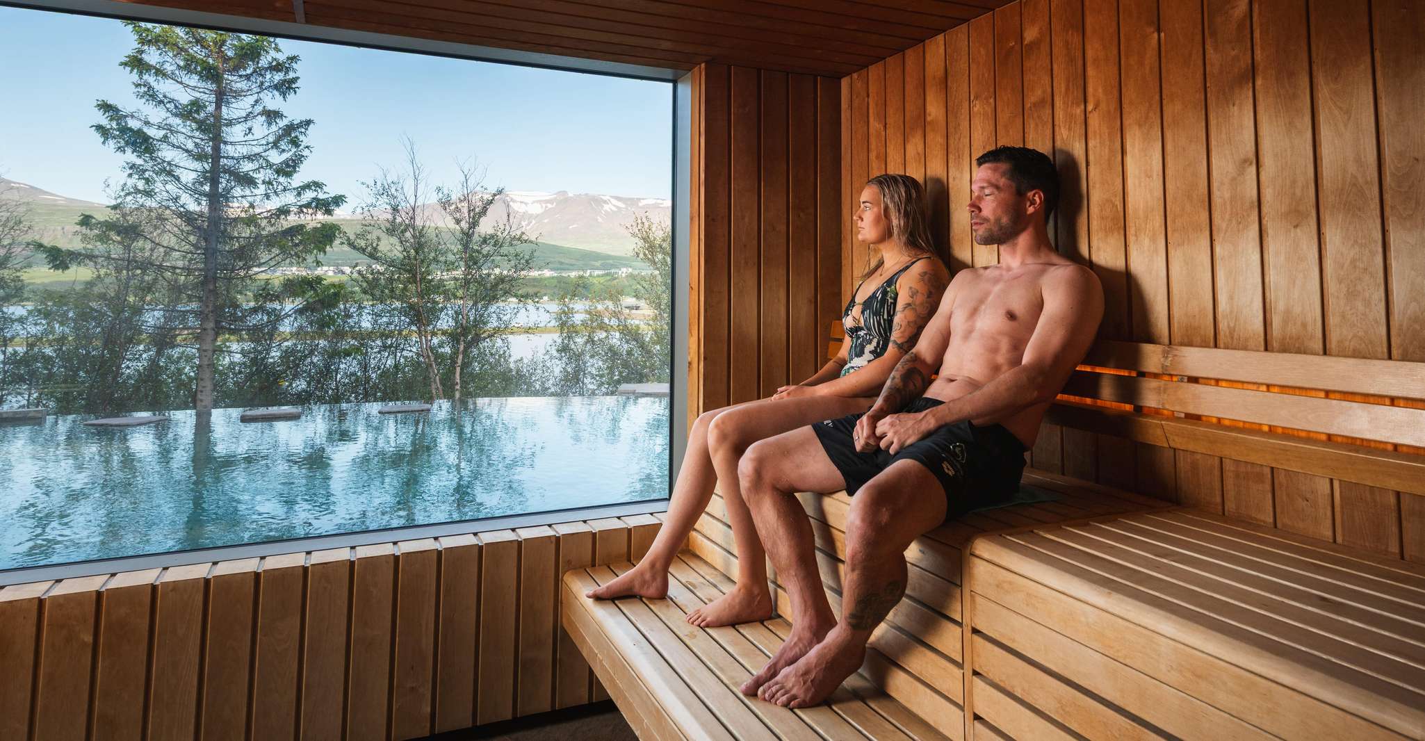 Akureyri: Admission to Forest Lagoon with Towel and Drink photo 9