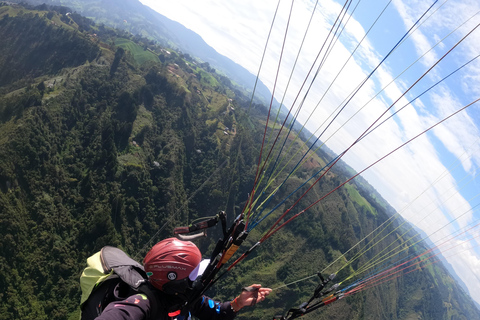 Paragliding near Medellin San Felix: Flying with GoPro Photos and Videos