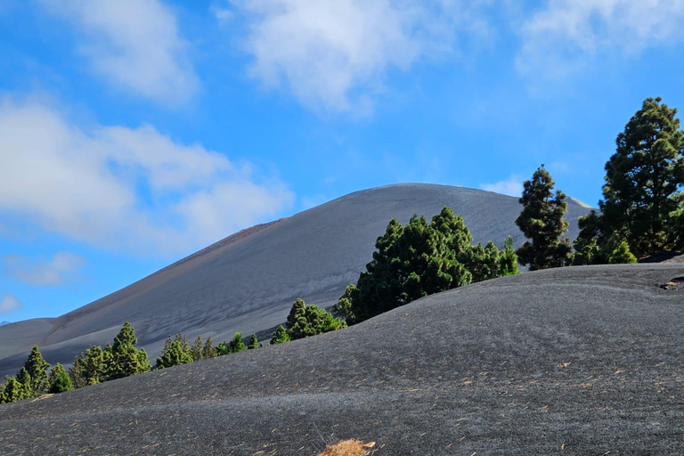 La Palma: Tour to the new Tajogaite volcano 360º. Pick up in Fuencaliente