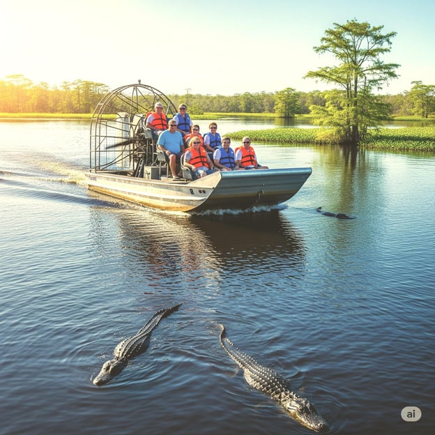 Miami: Everglades Airboat Alligator Tour with Transfer