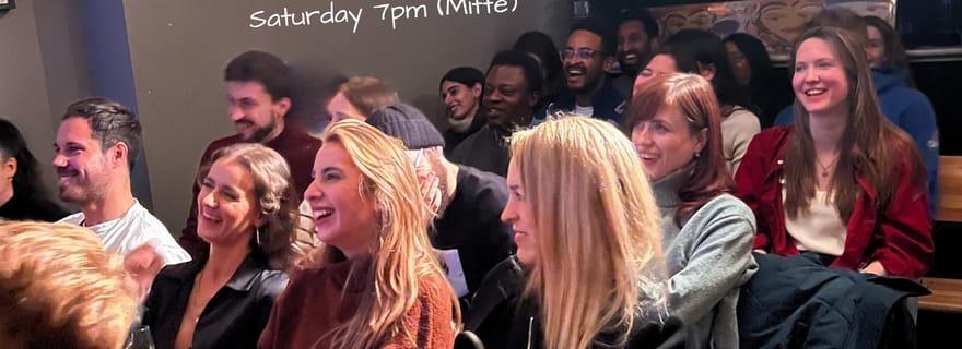 Berlin : Comédie dans une galerie d'art (Mitte)