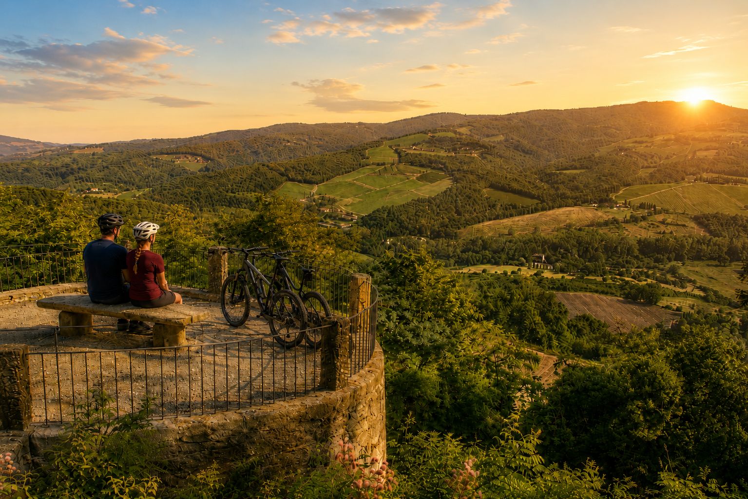 Gaiole in Chianti: E-Bike-Tour zwischen Etruskern und Abteien