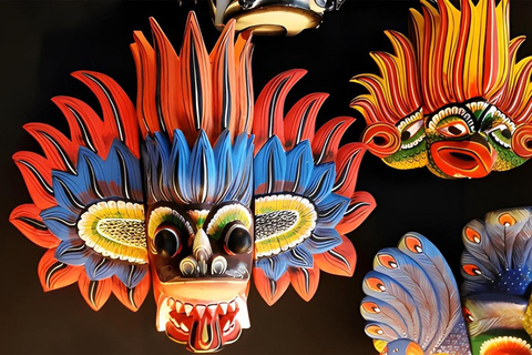 Sigiriya: Traditional Mask Painting Workshop with Artisans