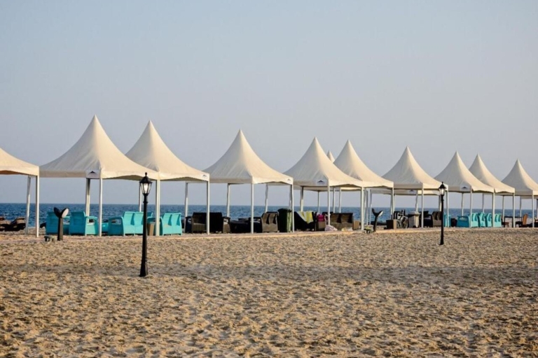 Doha: privésafari van een hele dag met barbecuediner in Desert Camp
