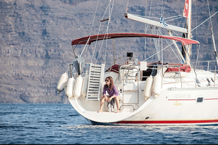 5-Hour Santorini Private Boat Tour for Cruise Passengers