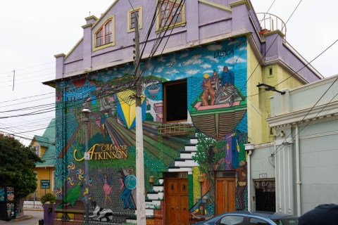 Valparaiso: Straßenkunst-Tour + Mittagessen
