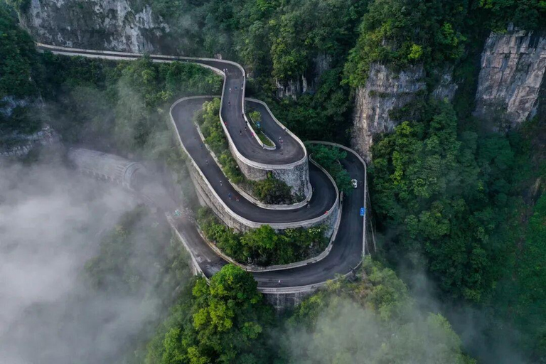 National Forest Park, Tianmen Mountain & Glass Bridge Ticket National Forest Park Ticket + 3 Cableways & 1 Elevator