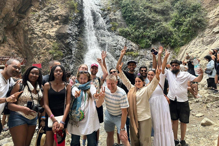 From Marrakech: Ourika Valley and Seven Waterfalls Day Trip Marrakech: Ourika Valley, Atlas Mountain & Waterfalls