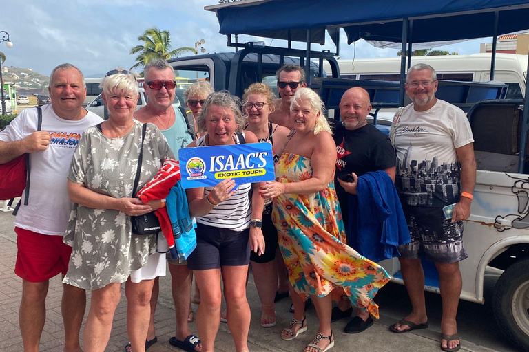 St. Kitts: Panoramic Full Island Tour with Lunch and Beach