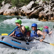 Bovec : Aventure en rafting sur la rivière Soča avec photos et boisson