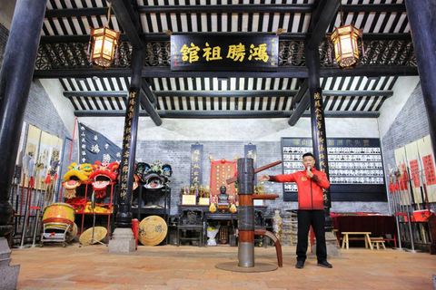 قوانغتشو: جولة خاصة للفنون القتالية والتعلم والأداءقوانغتشو: جولة فنون قتالية مع متحف وعرض