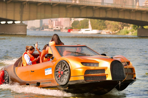 Cairo: Jetcar Experience with Scenic Nile & City Views