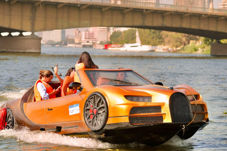 Cairo: Jetcar Experience with Scenic Nile & City Views
