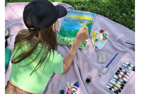 Cartagena: Outdoor Art Class with Brunch