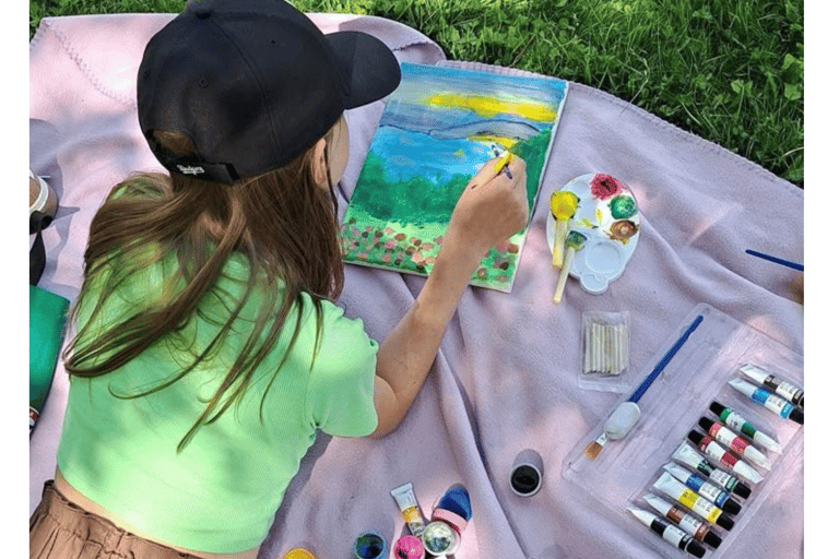 Cartagena: Outdoor Art Class with Brunch