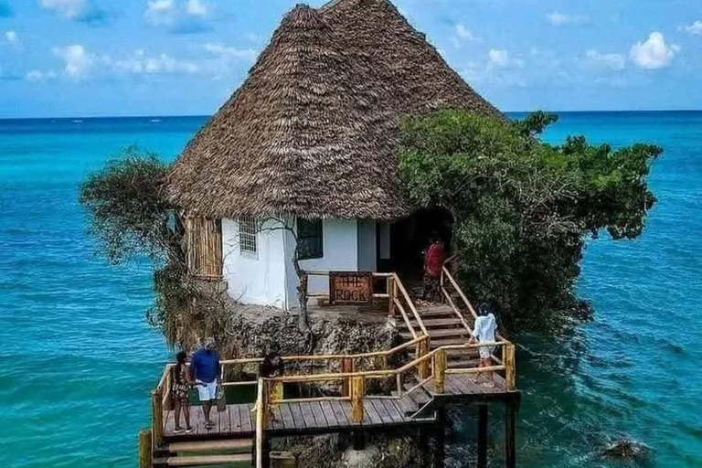 Zanzibar: Salaam Cave Turtle Swim & Dine The rock restaurant Excursions with transfer