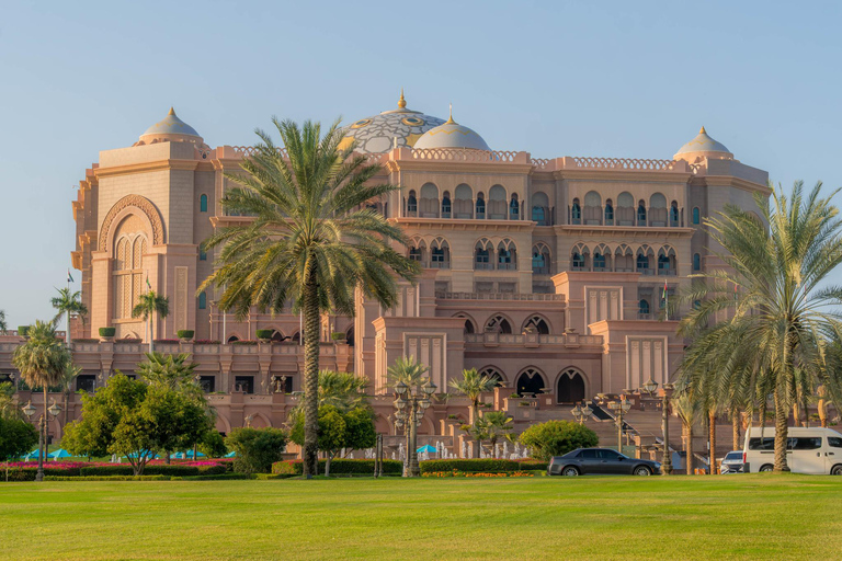 Abu Dhabi Tour: Grand Mosque, Palace 24K Coffee & Qasr Watan Sheikh Zayed Grand Mosque Visit Only