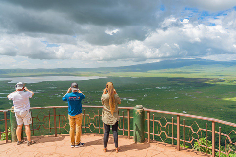 Ngorongoro Crater from Zanzibar