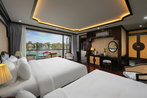 Ha Long Bay & Lan Ha Bay 2D1N or 3D2N With A 5-Stars Cruise 3 Days 2 Nights & Shared Car Transfer