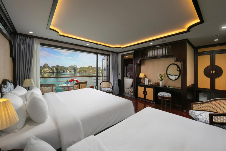 Ha Long Bay & Lan Ha Bay 2D1N or 3D2N With A 5-Stars Cruise 3 Days 2 Nights & Shared Car Transfer
