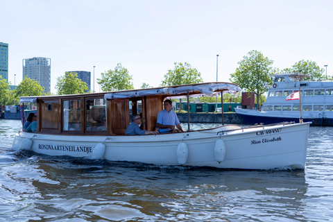 Antwerp: Old Port classic Boat Tour with Coffee + Croissant