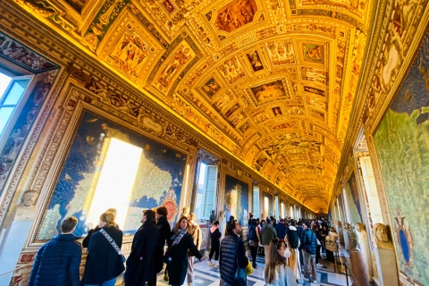 Rom: Vatikanische Museen & Sixtinische Kapelle Tour ohne AnstehenRundgang auf Deutsch