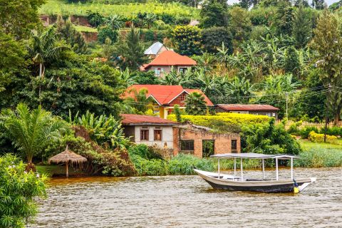 Kigalista: Kivu-järven koko päivän matka kahvitilavierailulla