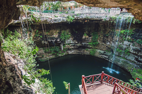 Cancún / Riviera Maya: Chichén Itzá, Valladolid i cenoteWycieczka z miejsc zbiórki w Cancun i Riviera Maya