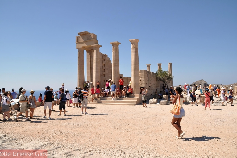 Jednodniowa wycieczka z portu na Rodos do Akropolu w Lindos