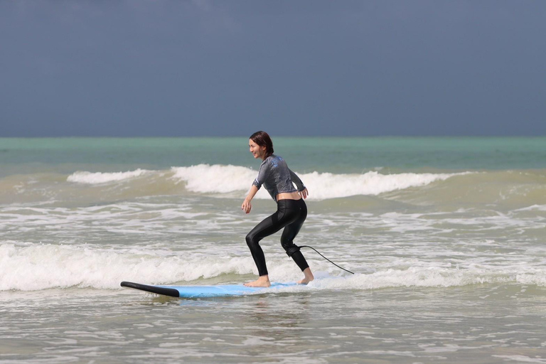 Khao Lak: Surfing Lesson with All Day Surfboard and Drink Meeting Point Option