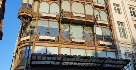 Brüssel: Art Nouveau Walking Tour mit einem lokalen Guide