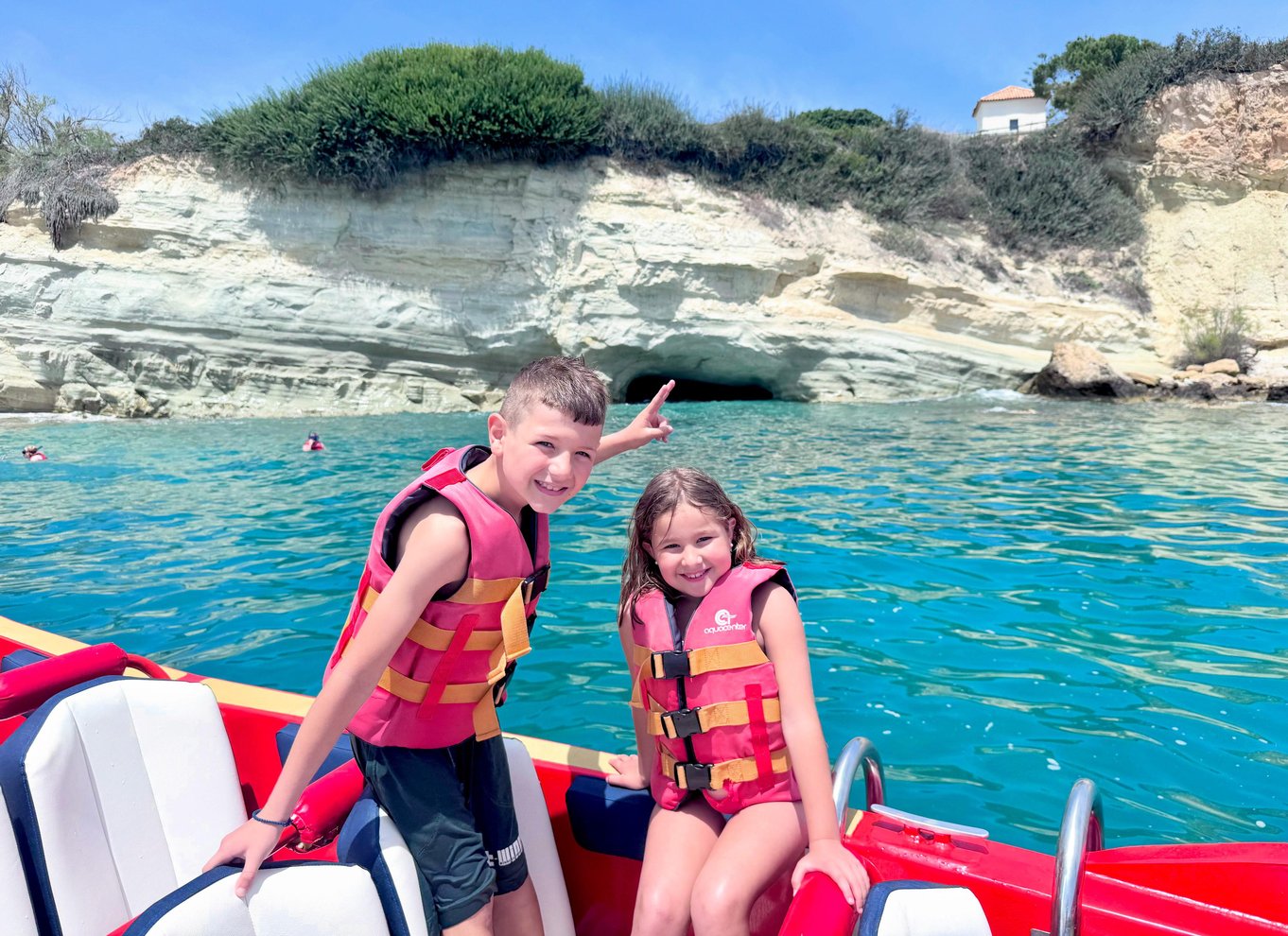 Hersonissos: Jetbådstur med snorkling