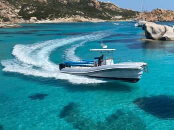 Desde Santa Teresa Gallura: Excursión privada en maxi dinghy