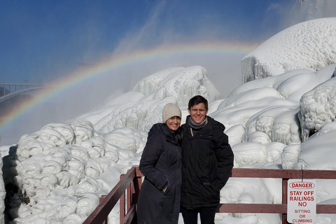 Niagara Falls VS/Canada tour in kleine groep Winteravontuur