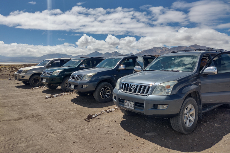 Salinas Lagoon in 4x4 Adventure & Andean Hiking