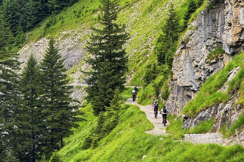 Griesalp Dolina alpejska wpisana na listę UNESCO Wycieczka rowerem elektrycznym z InterlakenWycieczka rowerowa elektrycznym rowerem z Interlaken do alpejskiej doliny Griesalp wpis