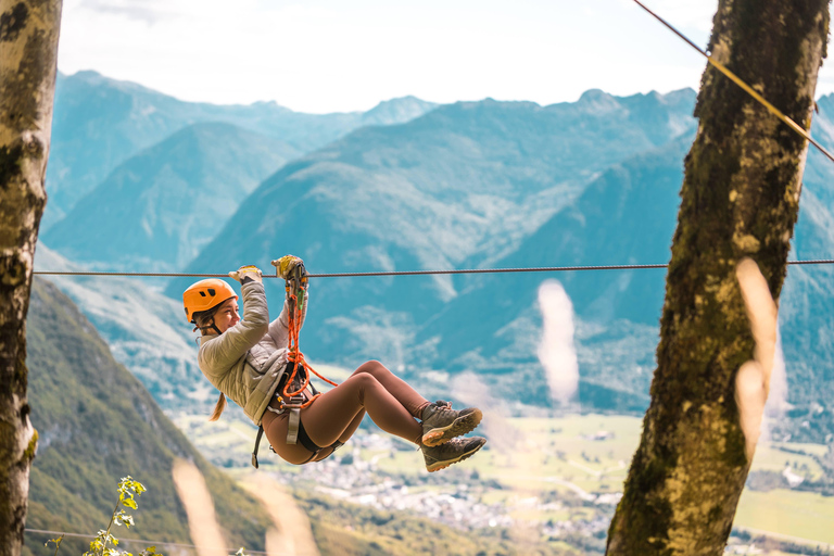 Bovec: Zipline Adventure under Kanin mountain