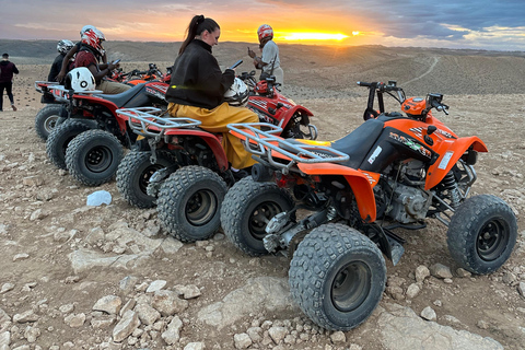 Agafay Desert Quad Bike Adventure With Tea & Transfer