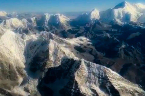 Scenic Everest bergvlucht met Pick Up & Drop